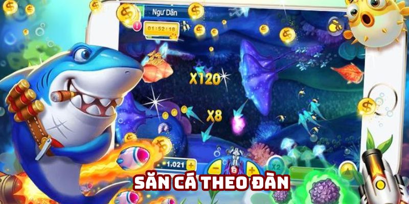 Bạn nên áp dụng chiến thuật săn mồi theo đàn để đạt hiệu quả cao Bạn nên áp dụng chiến thuật săn mồi theo đàn để đạt hiệu quả cao