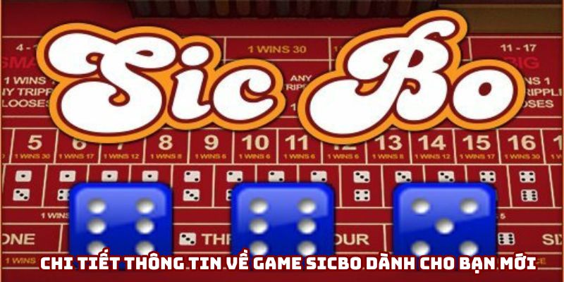 Chi tiết thông tin về game sicbo dành cho bạn mới Chi tiết thông tin về game sicbo dành cho bạn mới